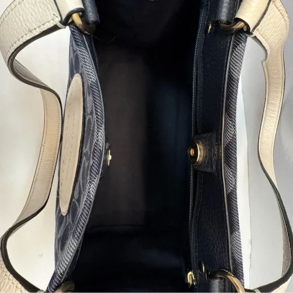 Coach Dempsey Tote Signature Jacquard - Picture 7 of 7